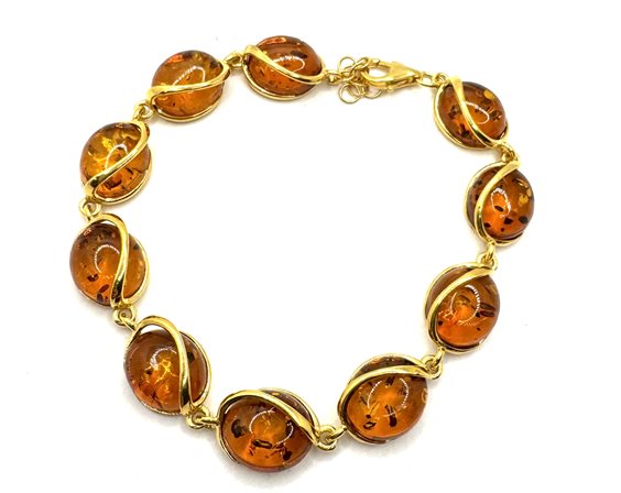 Bracciale Domar Donna Ambra in Argento Ambra AMBER-BR-17-280 - AMBER-BR-17-280